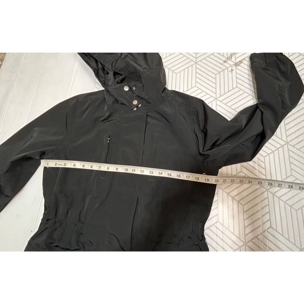 Athleta Size Small fits M Ballard Waterproof Parka Rain Jacket Pockets Hooded j - Picture 8 of 15